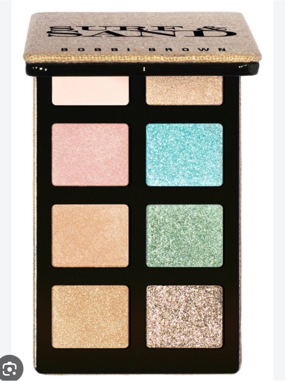 *RARE* Bobbi Brown Surf & Sand Burlap Eyeshadow Palette